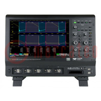 Oscilloscope: mixed signal; Ch: 4; 500MHz; 10Gsps; 12.5Mpts/ch