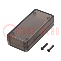 Enclosure: multipurpose; X: 30mm; Y: 65mm; Z: 15mm; 1551 MINI; ABS