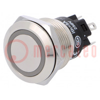 Switch: vandal resistant; Pos: 2; SPDT; 3A/240VAC; 3A/240VDC; ON-ON