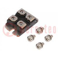 Module: diode; double independent; 400V; If: 30Ax2; SOT227B; screw