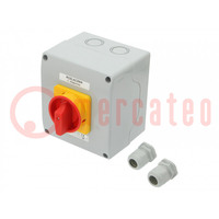 Switch: cam switch; Stabl.pos: 2; 100A; 0-1; flush mounting; Pos: 2