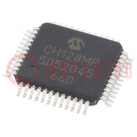 IC: dsPIC mikrokontroller; 128kB; 20kBSRAM; TQFP48; 3÷3,6VDC