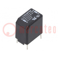 Inductor: wire with current compensation; THT; 15mH; 600mA; 490mΩ