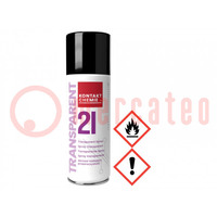 Chemical agent: transparent; spray; can; 200ml; colourless