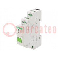 Relay: installation; bistable,impulse; NO; for DIN rail mounting