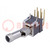 Switch: toggle; Pos: 2; DPDT; ON-ON; 0.01A/28VAC; 0.01A/28VDC; THT