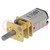 Motor: DC; with gearbox; LP; 6VDC; 360mA; Shaft: D spring; 860rpm