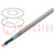 Wire; ÖLFLEX® CLASSIC 100 CY; 5G4mm2; PVC; transparent,grey