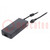 Power supply: switched-mode; 12VDC; 18.3A; 220W; 90÷264VAC; 92%