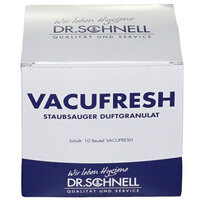 Dr. Schnell Vacufresh 10x 10 Btl. á 5g Duftgranulat für Staubsauger