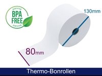 Thermorolle - 80 130 25 (B/D/K) ca. 190m, weiss, 55g - inkl. 1st-Level-Support