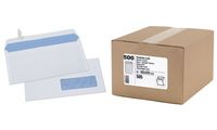 GPV Briefumschläge DL, 110 x 220 mm, weiß, ohne Fenster (81600102)