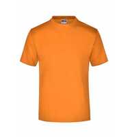 James & Nicholson Komfort-T-Shirt aus Single-Jersey Herren JN001 Gr. M orange