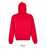 Cotton Classics-25.3813 Unisex Kapuzen Sweater Gr. M bright red
