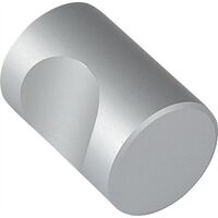 Produktbild zu Knopf Alasco ø 15 mm, Tiefe 24 mm, Aluminium natur eloxiert