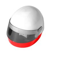 Artikelbild Pencil sharpener "Helmet", white/red