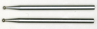 Schleifstifte-Diamant Kugel 1,0mm a 2 Stück
