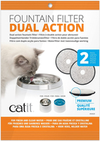 Catit 50029 Zubehör für Futter-/Wasserspender für Hunde/Katzen Automatischer Haustiertränkenfilter