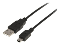 Opticon USB 2.0 1.8m USB kábel 1,8 M USB A Mini-USB B Fekete
