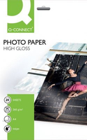Q-CONNECT KF02163 papel fotográfico A4 De alto brillo