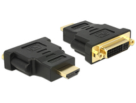DeLOCK 65467 changeur de genre de câble HDMI DVI 24+5 Noir