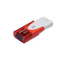 PNY Attaché 4 3.0 128GB USB-Stick USB Typ-A 3.2 Gen 1 (3.1 Gen 1) Rot, Weiß