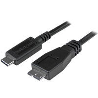 StarTech.com USB-C to Micro-B Cable - M/M - 1m (3ft) - USB 3.1 (10Gbps)
