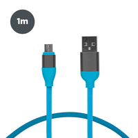 Contact BXCUSB2M04 câble USB 1 m USB A Micro-USB A Bleu