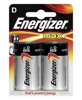 Energizer E300129200 household battery Single-use battery D Alkaline