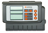 Gardena 1283 temporizador de riego Temporizador de riego digital Gris, Naranja