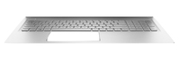 HP 812726-DH1 laptop alkatrész Alapburkolat + billentyűzet