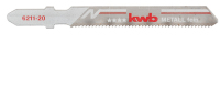 kwb 621120 jigsaw/scroll saw/reciprocating saw blade Jigsaw blade Bimetal 2 pc(s)