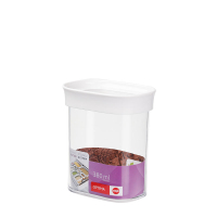 EMSA 513555 boîte hermétique alimentaire Rectangulaire 0,38 L Transparent, Blanc