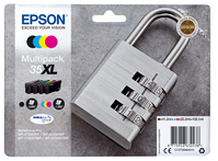 Epson Padlock C13T35964020 tintapatron 1 dB Eredeti Nagy (XL) kapacitású Fekete, Cián, Magenta, Sárga
