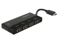 DeLOCK 62793 Schnittstellen-Hub USB 3.2 Gen 1 (3.1 Gen 1) Type-C 5000 Mbit/s