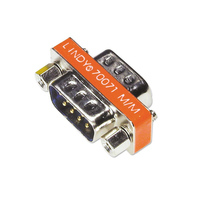 Lindy 70071 cambiador de género para cable 9-Pin D