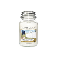 Yankee Candle 5038580000108 Wachskerze Rund Frisch Weiß