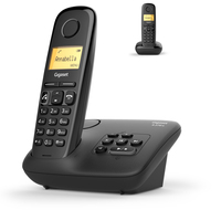Gigaset A270A Téléphone analog/dect Identification de l'appelant Noir