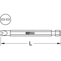 KS Tools 911.7726 embout de tournevis