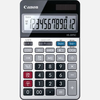 Canon HS-20TSC calcolatrice Desktop Calcolatrice finanziaria Nero, Argento