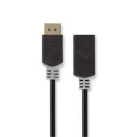 Nedis CCBW37150AT02 HDMI kabel 0,2 m HDMI Type A (Standaard) Antraciet