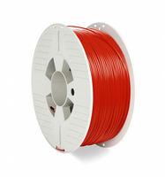 Verbatim 55053 materiale di stampa 3D Polietilene Tereftalato Glicole (PETG) Rosso 1 kg