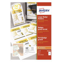 Avery 4834XL identity badge/badge holder Polyester 50 pc(s)
