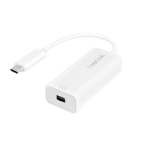 LogiLink UA0360 Videokabel-Adapter 0,15 m USB Typ-C Mini DisplayPort Weiß