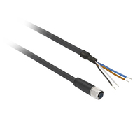 Schneider Electric XZCP1164L2 cable para sensor y actuador 2 m M12 Negro