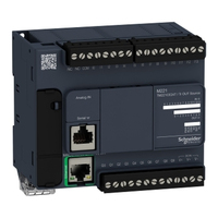 Schneider Electric TM221CE24T programozható logikai vezérlő (PLC) modul