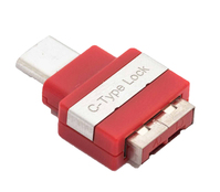 Smartkeeper CSK-CUL10 clip sicura Port lock USB tipo-C Rosso 1 pz