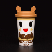 Thumbs Up Almond 275 ml Bruin, Wit Keramisch