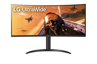 LG 34WP75C-B computer monitor 86.4 cm (34") 3440 x 1440 pixels UltraWide Quad HD LED Black
