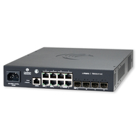 Cambium Networks cnMatrix Switch TX1012-P-AC Managed L2/L3 Gigabit Ethernet (10/100/1000) Power over Ethernet (PoE) Zwart